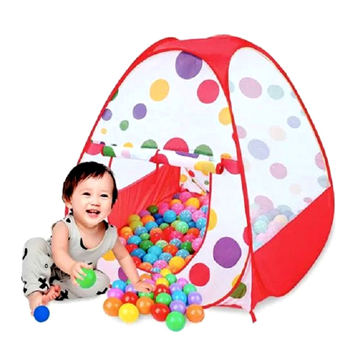 Tent Play House Toy With 50 Ball Set for Kids