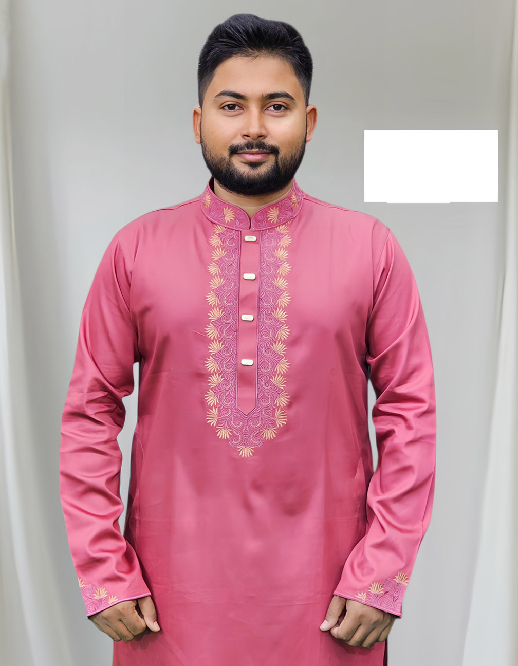 লাইট অলিভ কালার পাঞ্জাবী